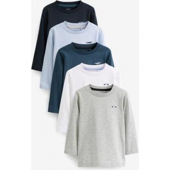 Next Langärmelige Kids‑Tops – 5er Paket