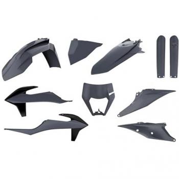 Kit de Plásticos Enduro Polisport KTM en Color Nardo Gris 90917