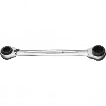 Clé à clic TONE 4WAY 17 mm finition argent
