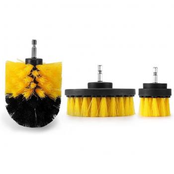 6Pcs Electric Drill Cleaning Brush Set with Extender