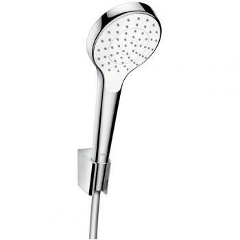 Hansgrohe Croma Select 125 cm Set con Doppio Getto e Supporto