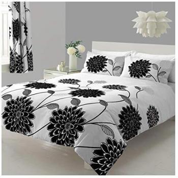 White Black Gaveno Cavailia Premium Bedroom Collection