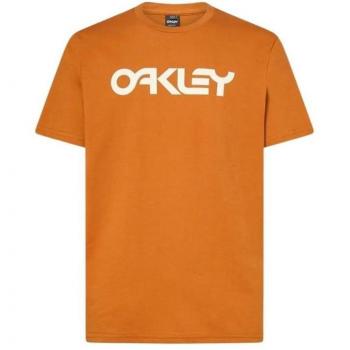 Oakley Mark II T-Shirt orange mit weißem Aufdruck