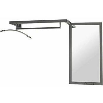 Armoire Murale Anthracite PEGANE 180 cm