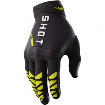 Guanti Cross Shot Core Nero Giallo 3XL