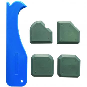 HydroSmooth 5‑Part Silicone Application Brushes