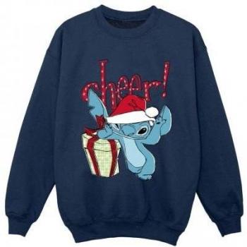 Kinder-Sweatshirt Lilo & Stitch (Jungen) 3–4 Jahre – Farboption: Weiß