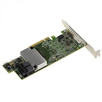 Contrôleur PCIe 3.0 SAS pour 12GB avec 8 Ports internes, Cache 1GB DDR3 et compatibilité RAID (