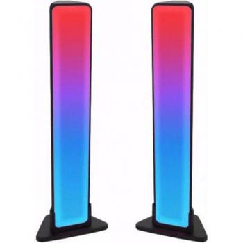 Bluetooth RGB LED Light Bars with Sound Control for Home Theater and PC