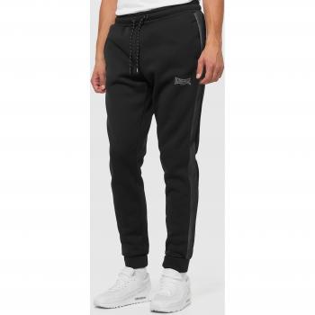 Men's Lonsdale Cramond Joggers in Black/Grey