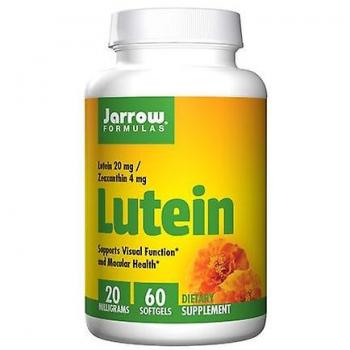 Supplément Luteine Jarrow 20 mg – 60 softgels