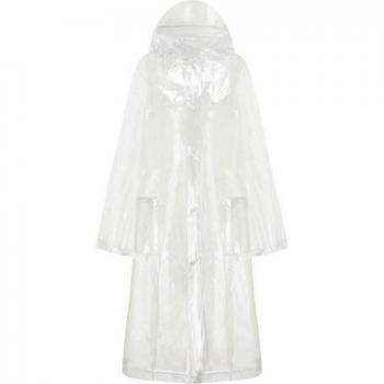 Transparent Rain Poncho for Women