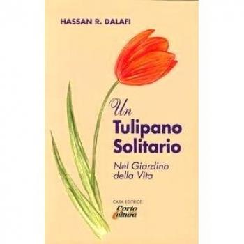 Un tulipano solitario nel giardino della vita