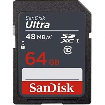 Sandisk ULTRA memoria flash 64 GB SDXC Clase 10