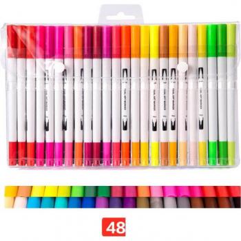 Bunte Marker für Malerei und Zeichnung