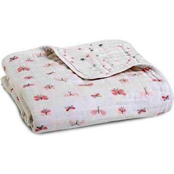 Aden & Anais Kuscheldecke – 100 % Baumwollmuslin, 120 × 120 cm