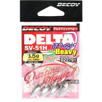 Jig Head Decoy SV-51H Delta Pesante 3, 1/8 oz