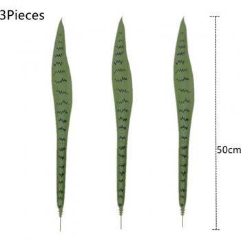 Maceta de Sansevieria Artificial de 76cm con Hojas de Sisal para Decoración
