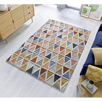 Tapis Salon Flair Rugs Mélange de Couleurs en Laine 200x290 cm