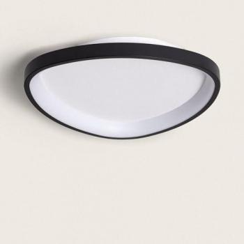 Plafonnier LED Ovale 20 W Métallique Ø 420 mm, CCT Sélectible – Éfectoled