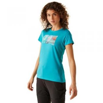 Camisa de Aventura Regatta “Fingal VIII” Turquesa