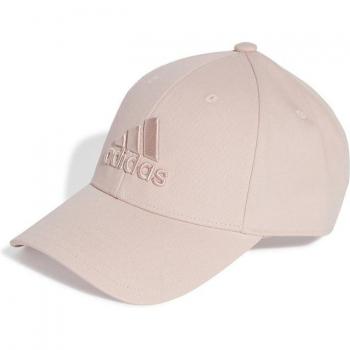 Gorra de Béisbol adidas rosa con logo grande tonal