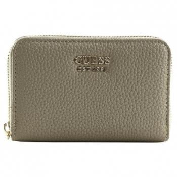 Guess Portafoglio Brenton Medio con Zip per Donna