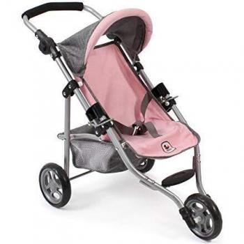 CHIC2000 Jogging-Buggy für Puppen, Melange rosa