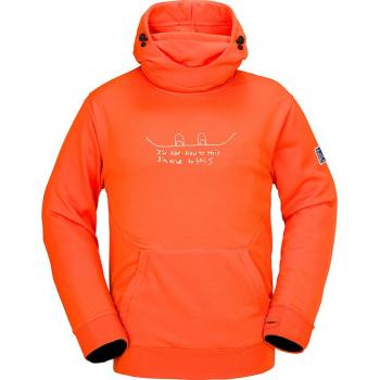 Hydro Riding Hoodie FLAME RED XL by Volcom for Men