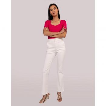 Naf Naf pantalón recto con bolsillos