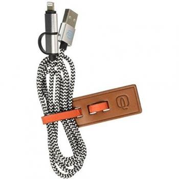 Piquadro Ac4234bm Portachiavi in Cuoio Multicolore per Unisex Adulto