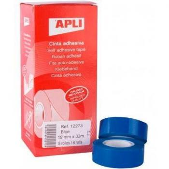 Cinta Apli azul 19 x 33 mm