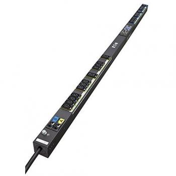 Eaton 18-Outlet Rack Mountable Switched PDU eSWB18 with Multi-Colour Status LEDs