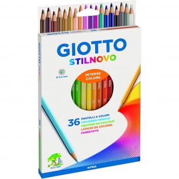 Giotto Stilnovo pastelli morbidi per l'arte in scatola da 36 colori