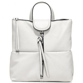 GIANNI CHIARINI Women’s Beige Leather Backpack, Size OS