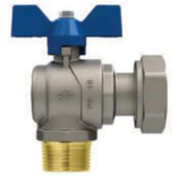 Valvola a sfera farfalla a squadra 3/4'' X 3/4''
