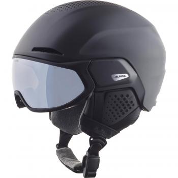 Alpina Casco Esquí Alto Q-Lite con Visera y Ajuste Personalizado