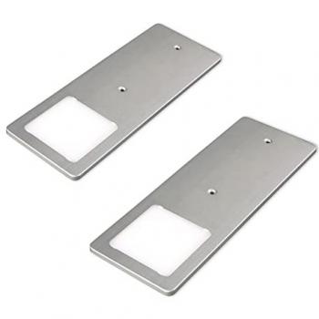 2er Set flache Unterbauleuchte TooFlat warmweiß