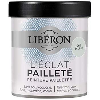 Peinture Éclat Pailleté LIBERON Gris Éclipse 0,5 L