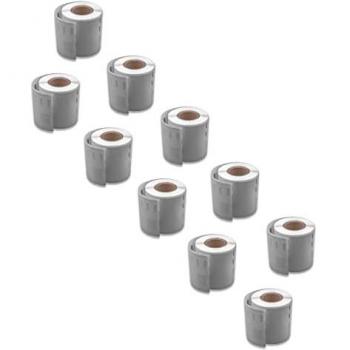 Vhbw Etiketten-Rollen Set 10x 46mm x 78mm (150 Etiketten) Ersatz für Dymo 99016-2