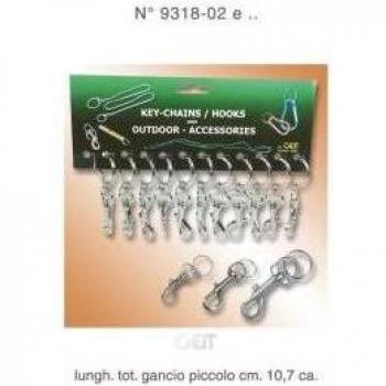 Chiave Cacciavite con Moschettone e Anello GE-BR