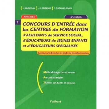 Concours d'entrée dans les centres de formation d'assistants de service social, d'éducateurs de jeunes enfants et d'éducateurs spécialisés