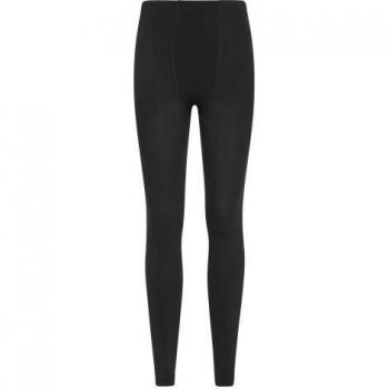 Mountain Warehouse Damen Thermo-Leggings aus Fleece in Schwarz L