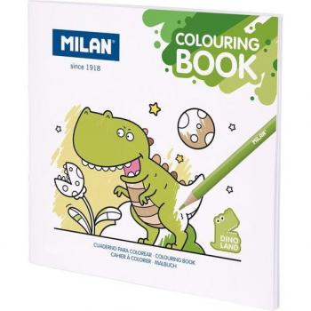 Carnet de chasse aux dinos : 20 dessins à colorier, cahier enfant (à partir de 4 ans)