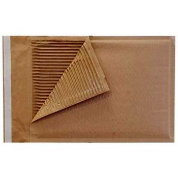 Caja de 200 sobres acolchados marrón con burbujas 220x265 mm