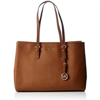 Bolso de cuero Saffiano Michael Kors Jet Set Travel