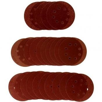 Bosch Accessoires 2607019497 Lot de feuilles abrasives pour ponceuse excentrique Grain 80