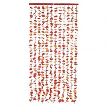 Rideau de porte en feuilles