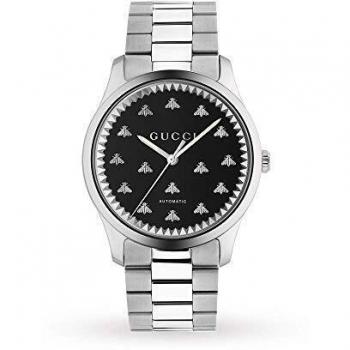 Gucci G‑Timeless Quadrante Nero con Motivo di Api