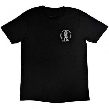 Calvin Harris Unisex T-shirt voor Volwassenen met Zwart Record Motief